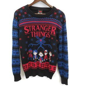 Price Already REDUCED !Stranger Things Mens Christmas Sweater Size L.